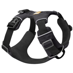 Ruffwear Hondenharnas Front Range Harness Maat M: 69 - 81 cm Borstomvang, B 24 mm, grijs