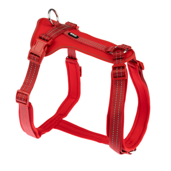 TIAKI Hondentuig L (52-88 cm Borstomvang) Neopreen Rood